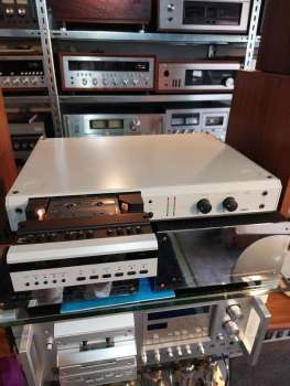 Preview: BRAUN C 3 Tapedeck in lichtgrau Dolby B+C